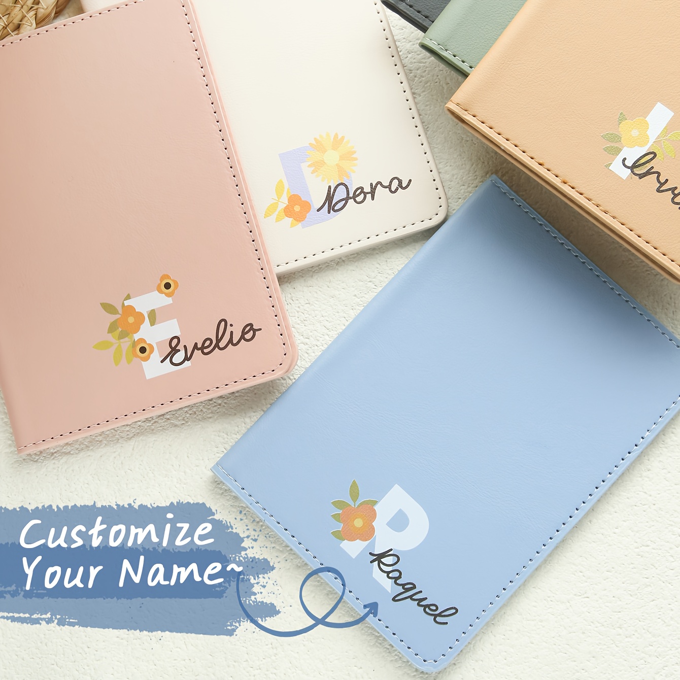 Travel Accessories As Gifts - 1 funda personalizada para pasaporte con