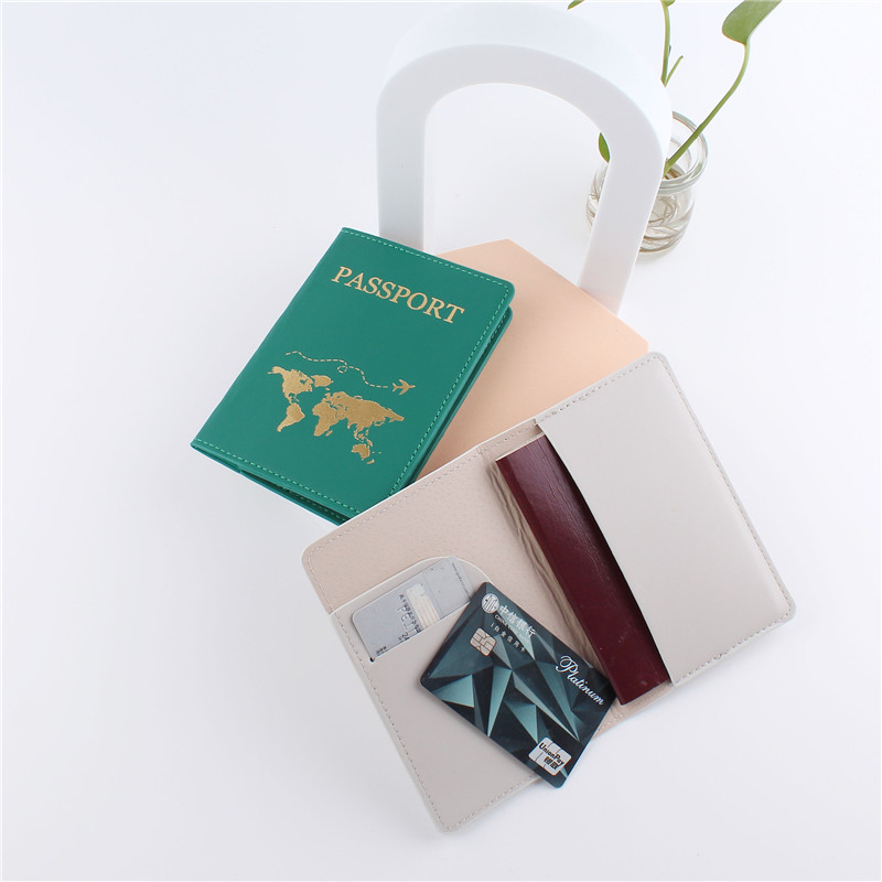 Funda para pasaporte con mapa  - Travel Accessories Wallet reseña y precio