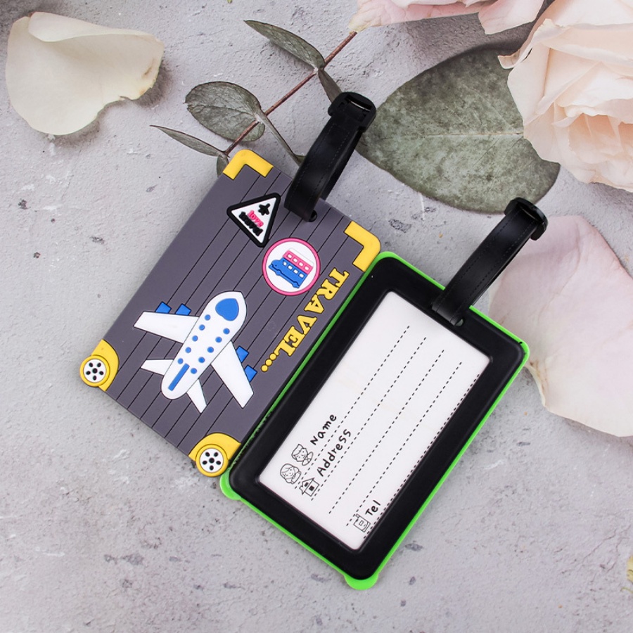 Etiquetas de equipaje de PVC s - Travel Accessories India reseña y precio
