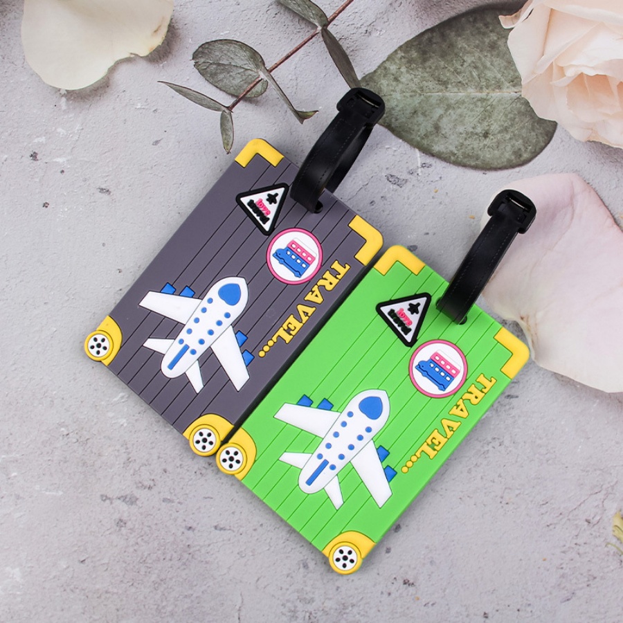 Etiquetas de equipaje de PVC s - Travel Accessories India reseña y precio