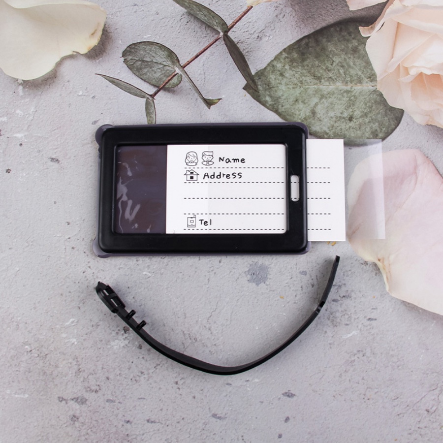 Etiquetas de equipaje de PVC s - Travel Accessories India reseña y precio