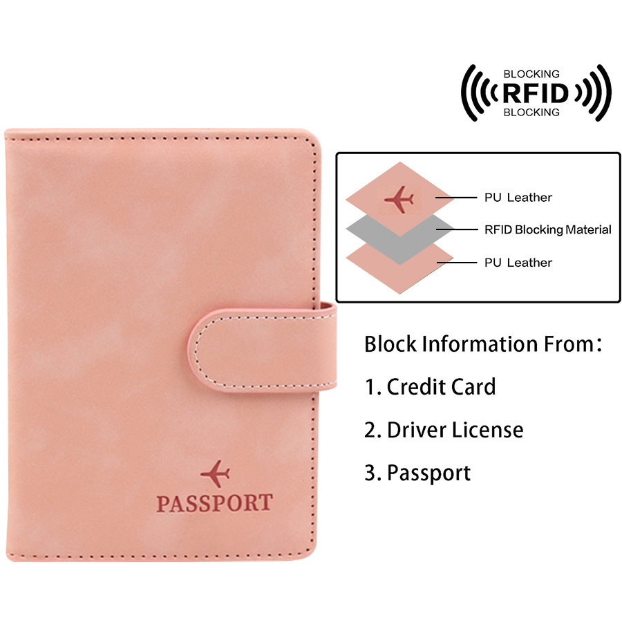 Funda para pasaporte con botón - Travel Accessories Wallet reseña y precio