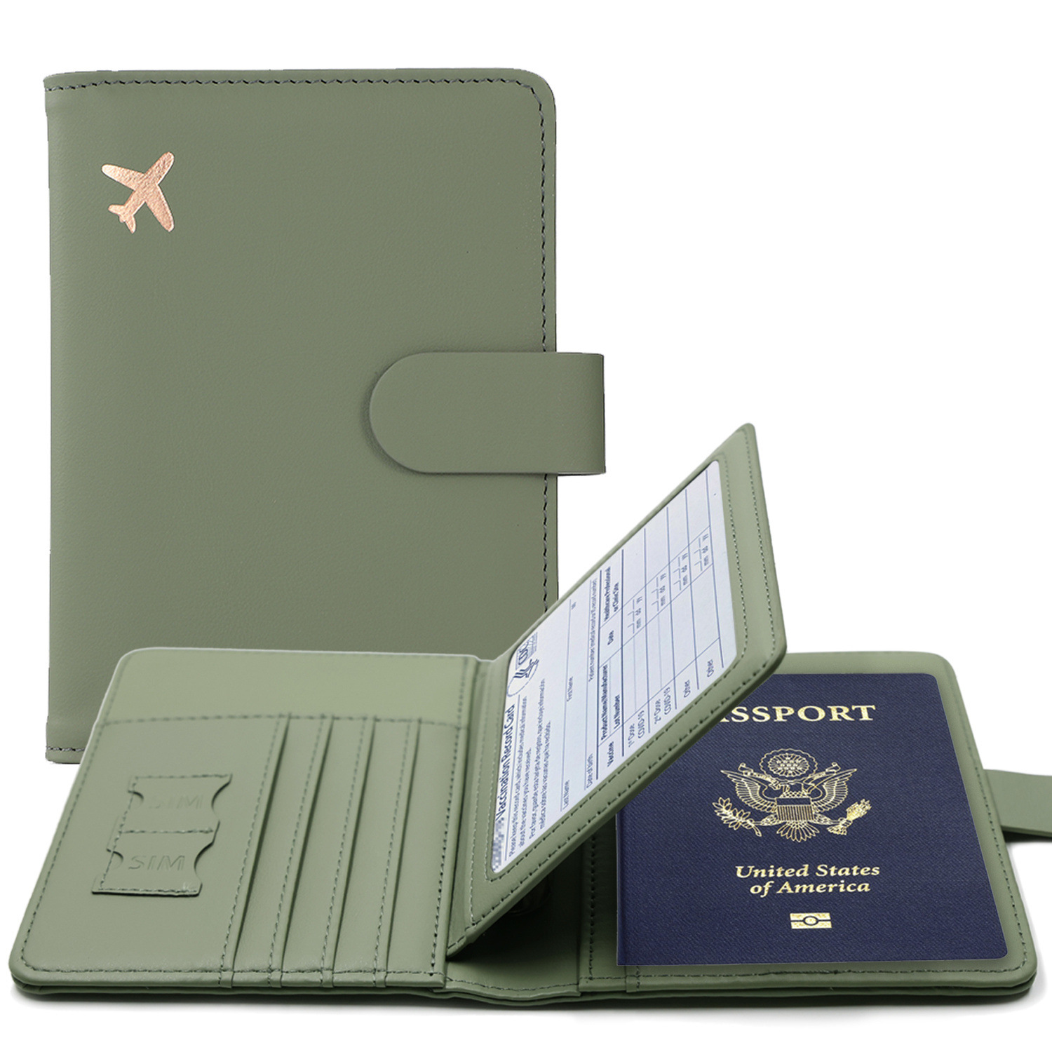Funda para pasaporte RFID, fun - Travel Accessories Wallet reseña y precio