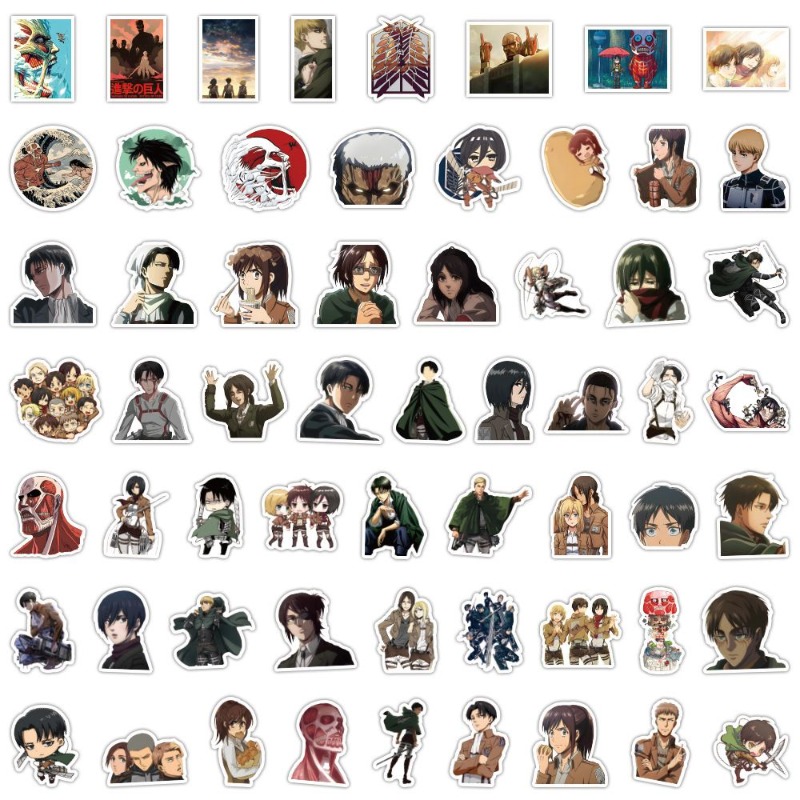 60 pegatinas de anime de Attac - Luggage Cover Protector reseña y precio