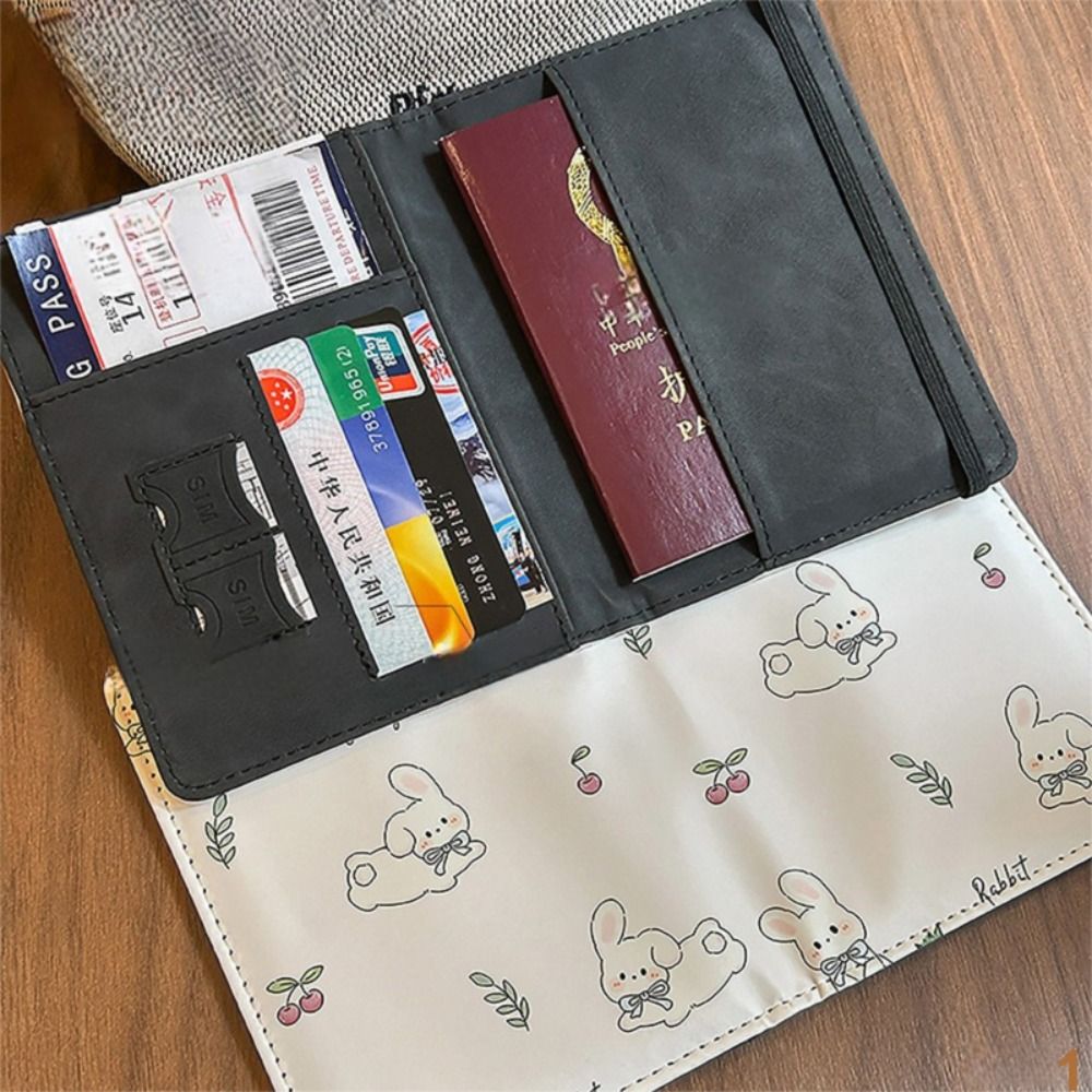 Porta pasaportes con estampado - Travel Accessories Wallet reseña y precio