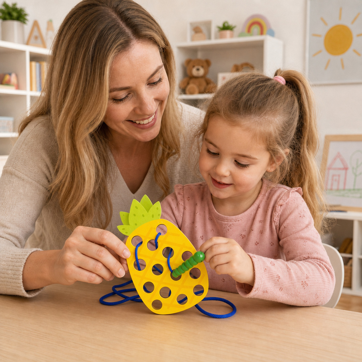Juguetes de madera con forma d - Travel Accessories Baby reseña y precio