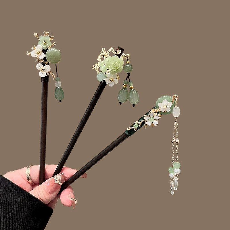 Horquilla de madera antigua pa - Travel Accessories Jewelry reseña y precio