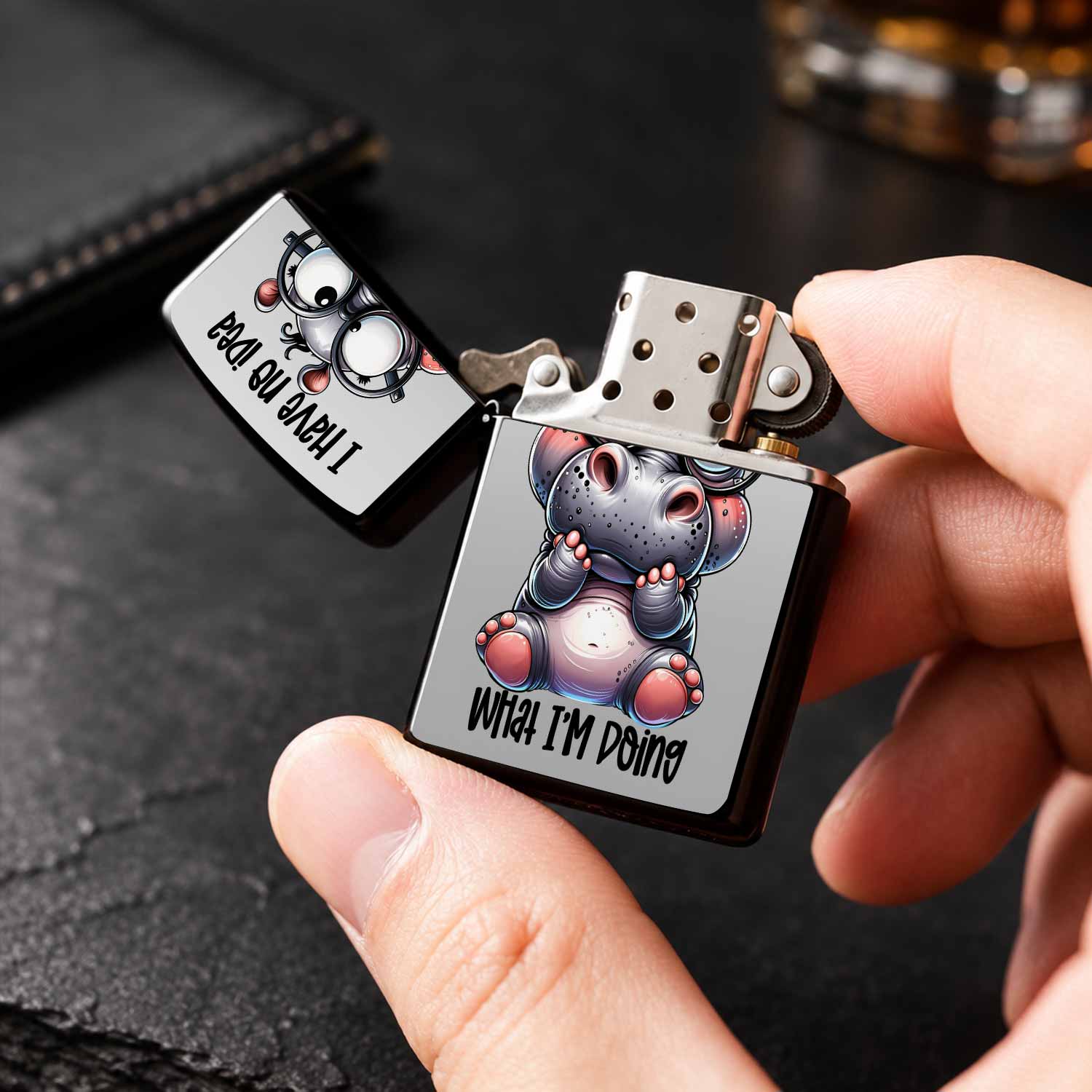 Encendedor con un divertido di - Travel Accessories Ideas reseña y precio