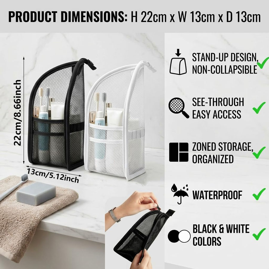 1 unidad: neceser portátil de  - Travel Accessories Organizer Bag reseña y precio