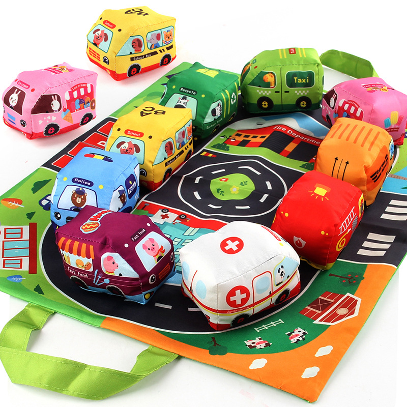Coche de juguete de tela suave - Travel Accessories Baby reseña y precio