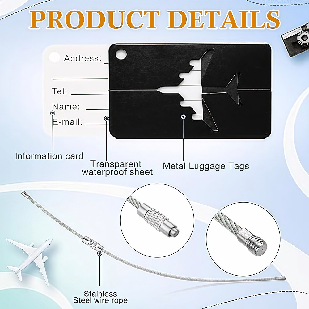 Etiqueta de equipaje de viaje  - Travel Accessories India reseña y precio