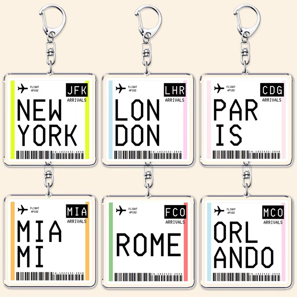 Llavero con diseño de tarjeta  - Travel Accessories Jewelry reseña y precio