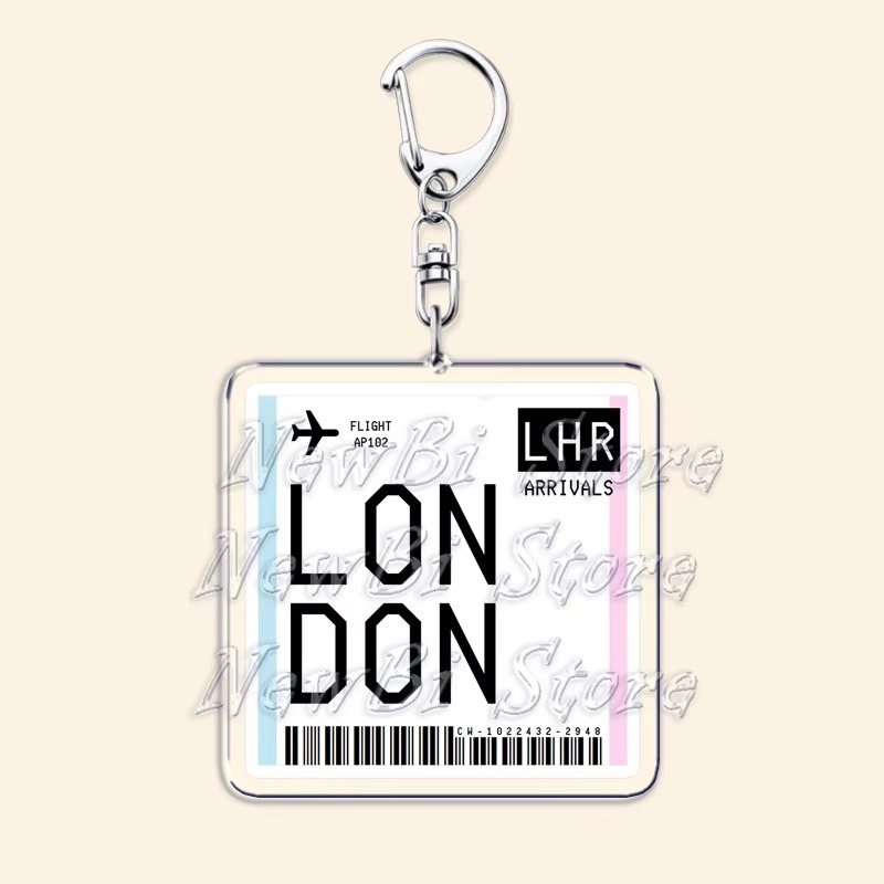 Llavero con diseño de tarjeta  - Travel Accessories Jewelry reseña y precio