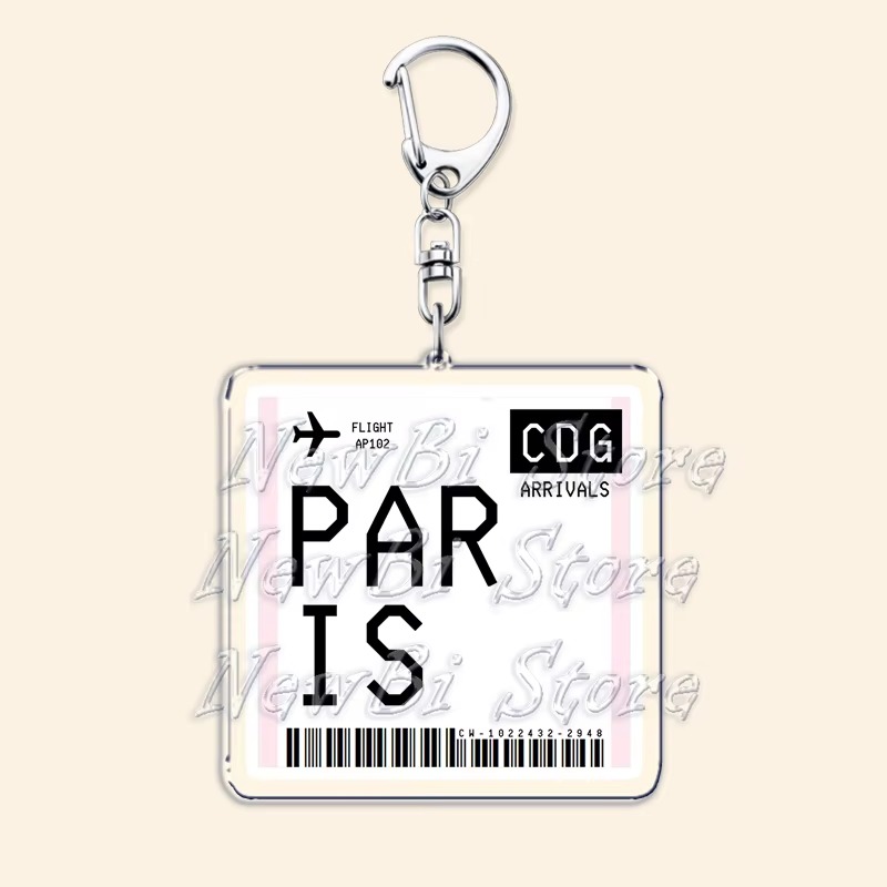 Llavero con diseño de tarjeta  - Travel Accessories Jewelry reseña y precio